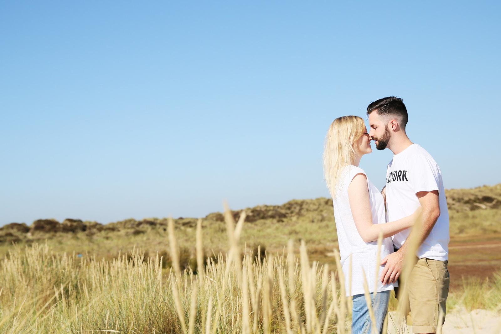 Dorset & Hampshire Wedding Photographer, Engagement Session , Studland Bay