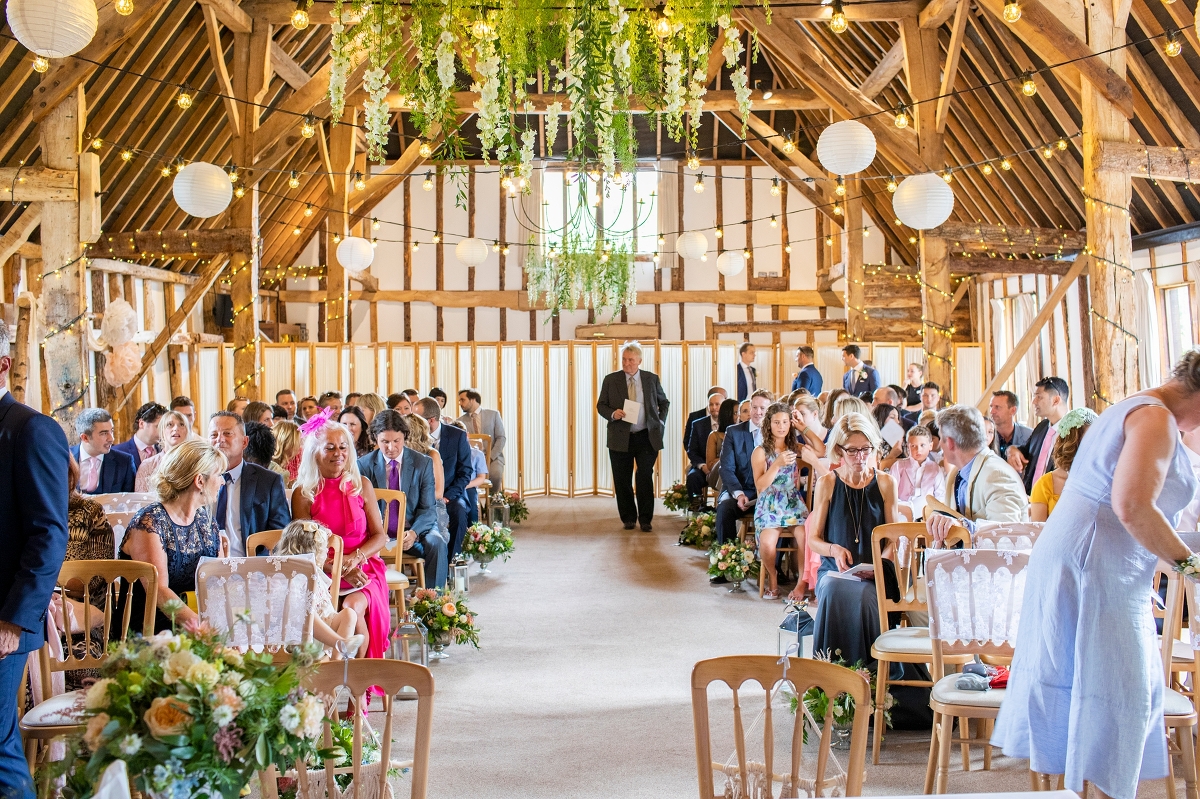 Clock Barn Wedding in Hampshire // Hampshire Wedding Venue